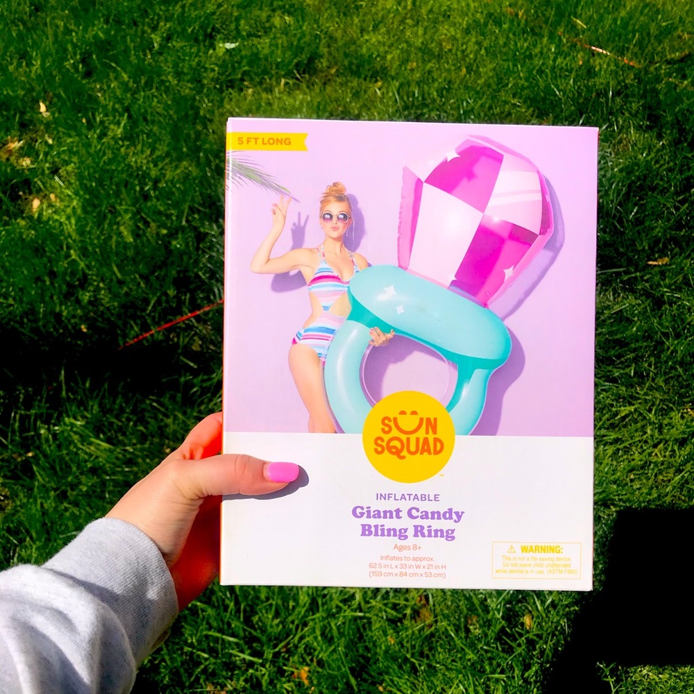 Sun Squad Candy Ring Pop/ Engagement Pool Float